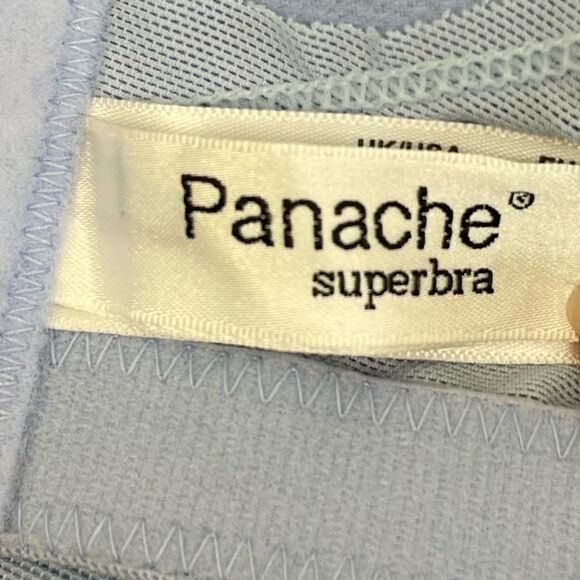 Panache Ariza 5051 Underwire Balconnet Non Padded Blue Bra Size 40GG - Picture 11 of 12